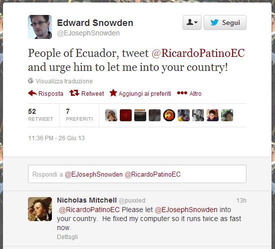 SnowdenTweetMaybeHoax