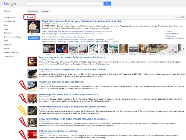 GNews Esteri (o Quasi)